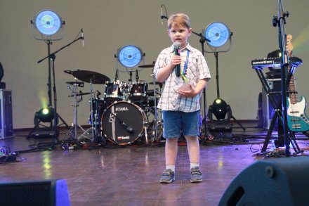 Fragment występu Szymona Cieślara